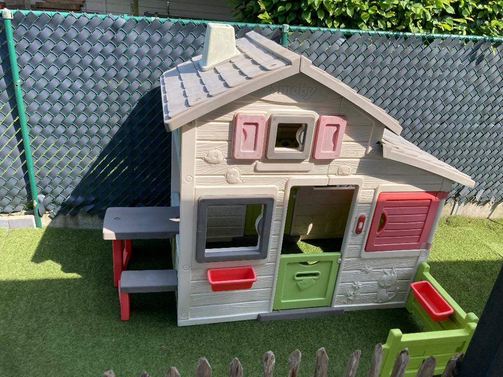 Smoby speelhuisje, Kinderen en Baby's, Ophalen, Gebruikt, Plastic