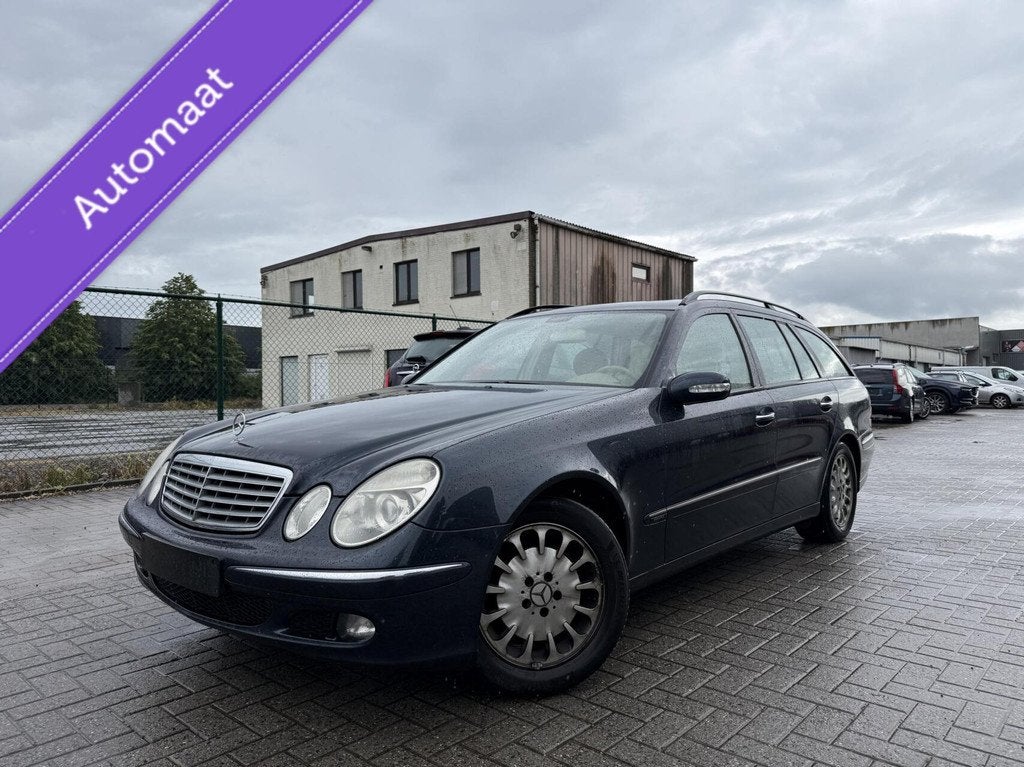 Mercedes E270 Combi Elégance Pano ONLY EXPORT, Auto's, Mercedes-Benz, Automaat, Achterwielaandrijving, Gebruikt, 120 kW