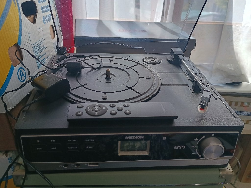 Numériseur de disque et de cassettes Medion E67005/MD43454, Enlèvement, Comme neuf, Tourne-disque, Autres marques