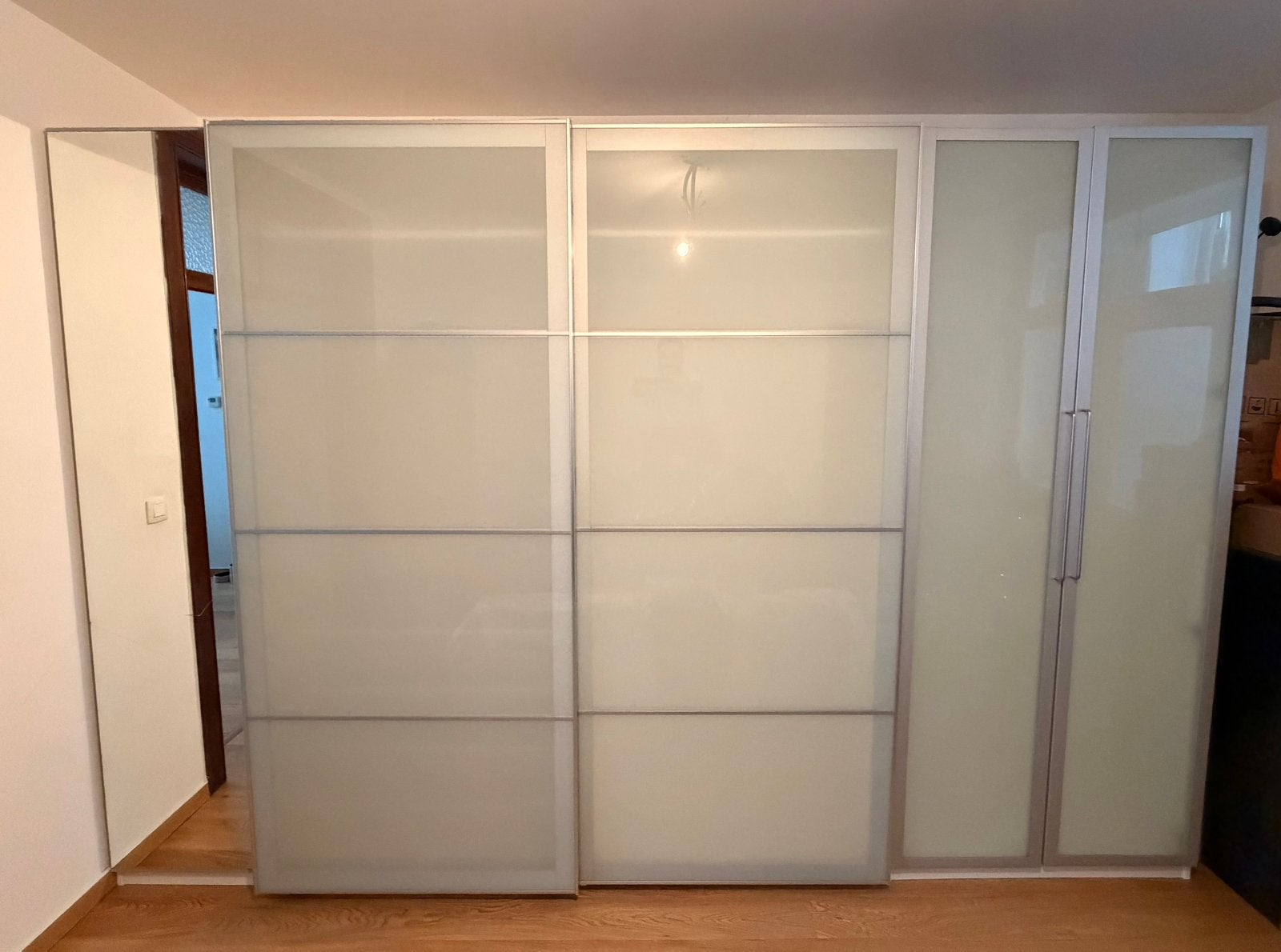Ensemble PAX IKEA, Ophalen, Gebruikt, Glas, Met deur(en)