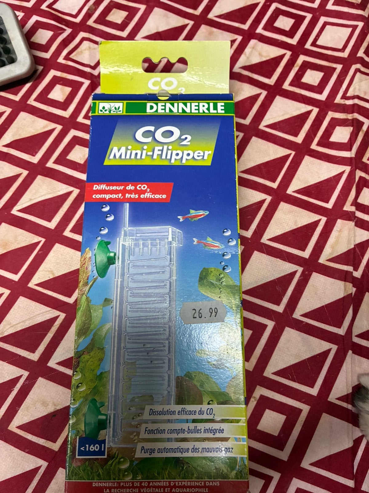 Co2 mini flipper , nieuw, Dieren en Toebehoren, Ophalen of Verzenden, Zo goed als nieuw