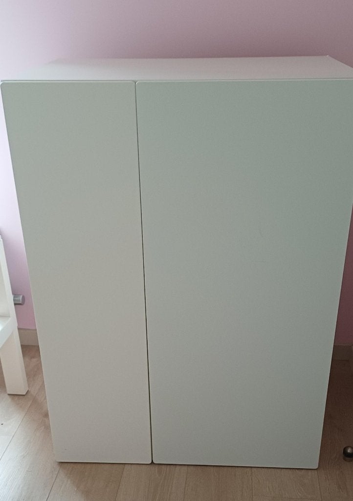 Kinderslaapkamerkast Smastad Ikea, 105 cm ou plus, Comme neuf, Enlèvement, 50 à 70 cm