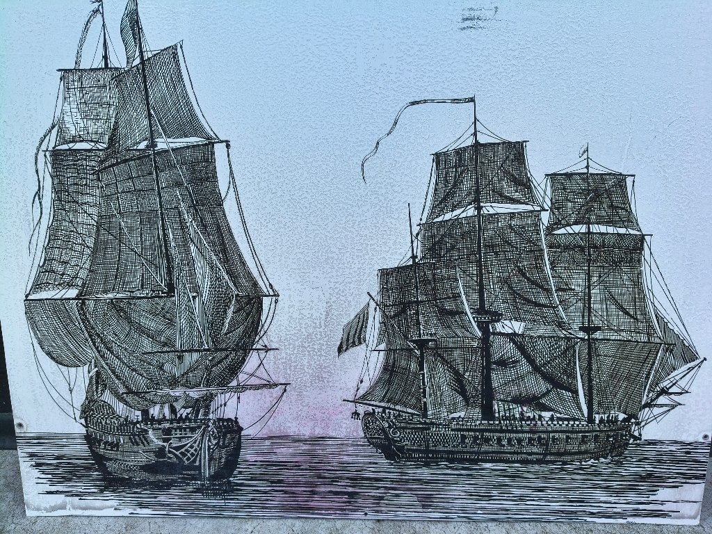Metalen schilderij, Ophalen of Verzenden, Handgemaakt, Schilderij
