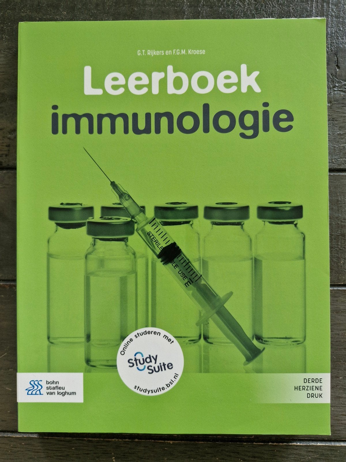 G.T. Rijkers - Leerboek immunologie, Enlèvement, G.T. Rijkers; F.G.M. Kroese