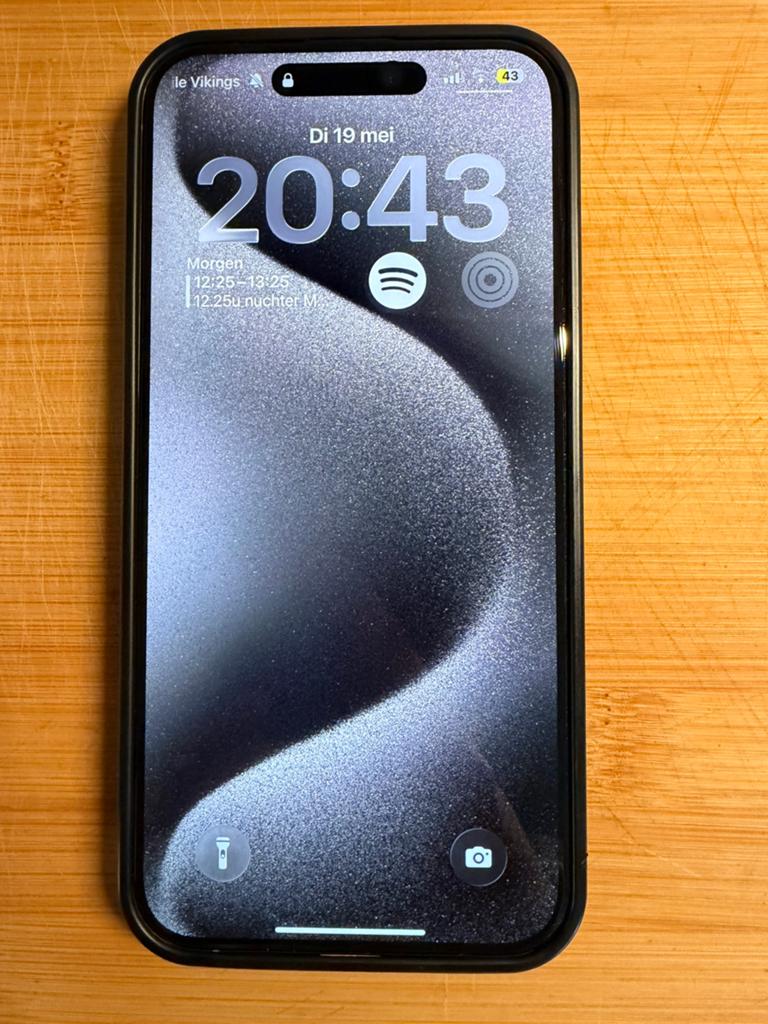 IPhone 15Pro Max, Telecommunicatie, Mobiele telefoons | Apple iPhone, Zo goed als nieuw, 256 GB, iPhone 15 Pro Max, Grijs, Ophalen
