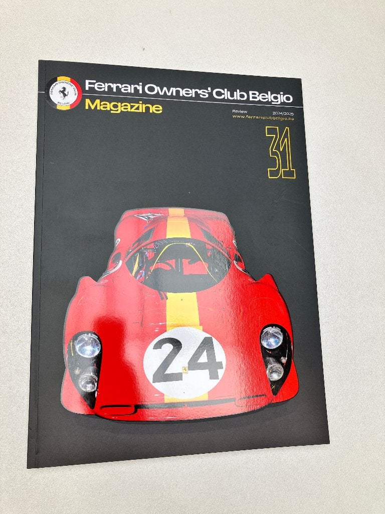 Ferrari Owners' Club Belgio Magazine #31, Boeken, Ophalen of Verzenden, Nieuw, Ferrari
