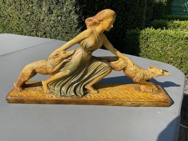 CHEMINÉE ART DECO vintage « ARNOVA 270 » Années 1920-30, Antiquités & Art, Enlèvement ou Envoi