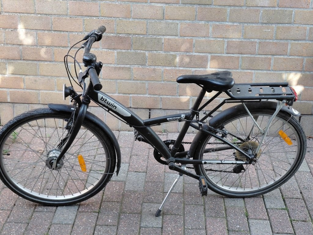 kinderfietsen, Fietsen en Brommers, Fietsen | Kinderfietsjes, Ophalen, 20 inch of meer, Gebruikt, Velgrem