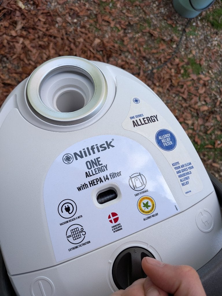 Nilfisk one allergy. Nauwelijks gebruikt., Overige merken, Zo goed als nieuw, Sledestofzuiger, 1200 tot 1600 watt