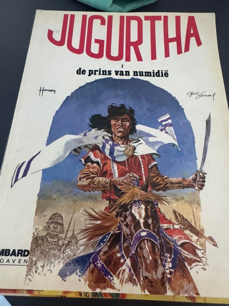 Collectie Jugurtha 1-14 sommige 1ste druk 1977, Boeken, Stripverhalen, Meerdere stripboeken, Ophalen of Verzenden, Gelezen