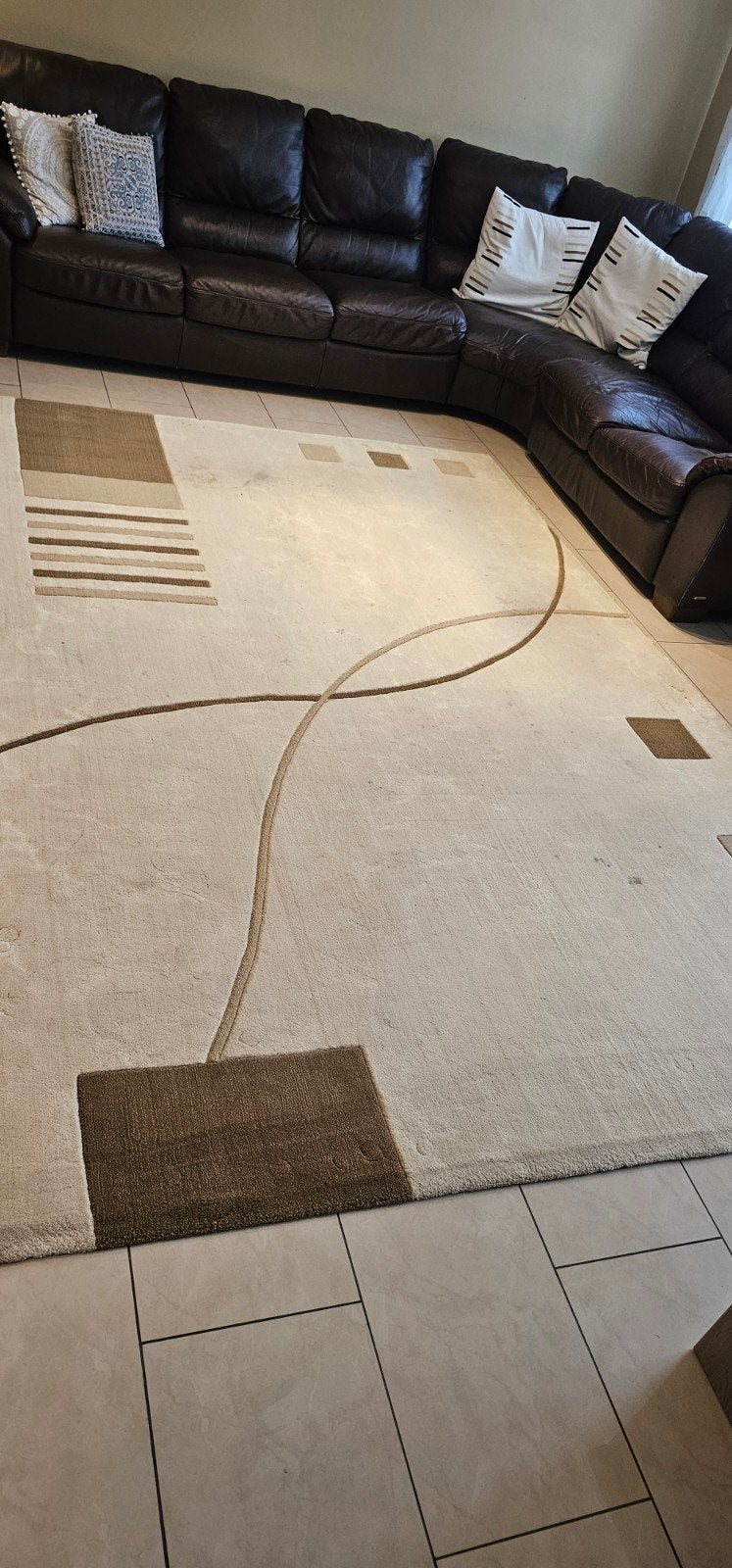 Wollen tapijt, Ophalen, Gebruikt, Landelijk, 5 tot 10 m²