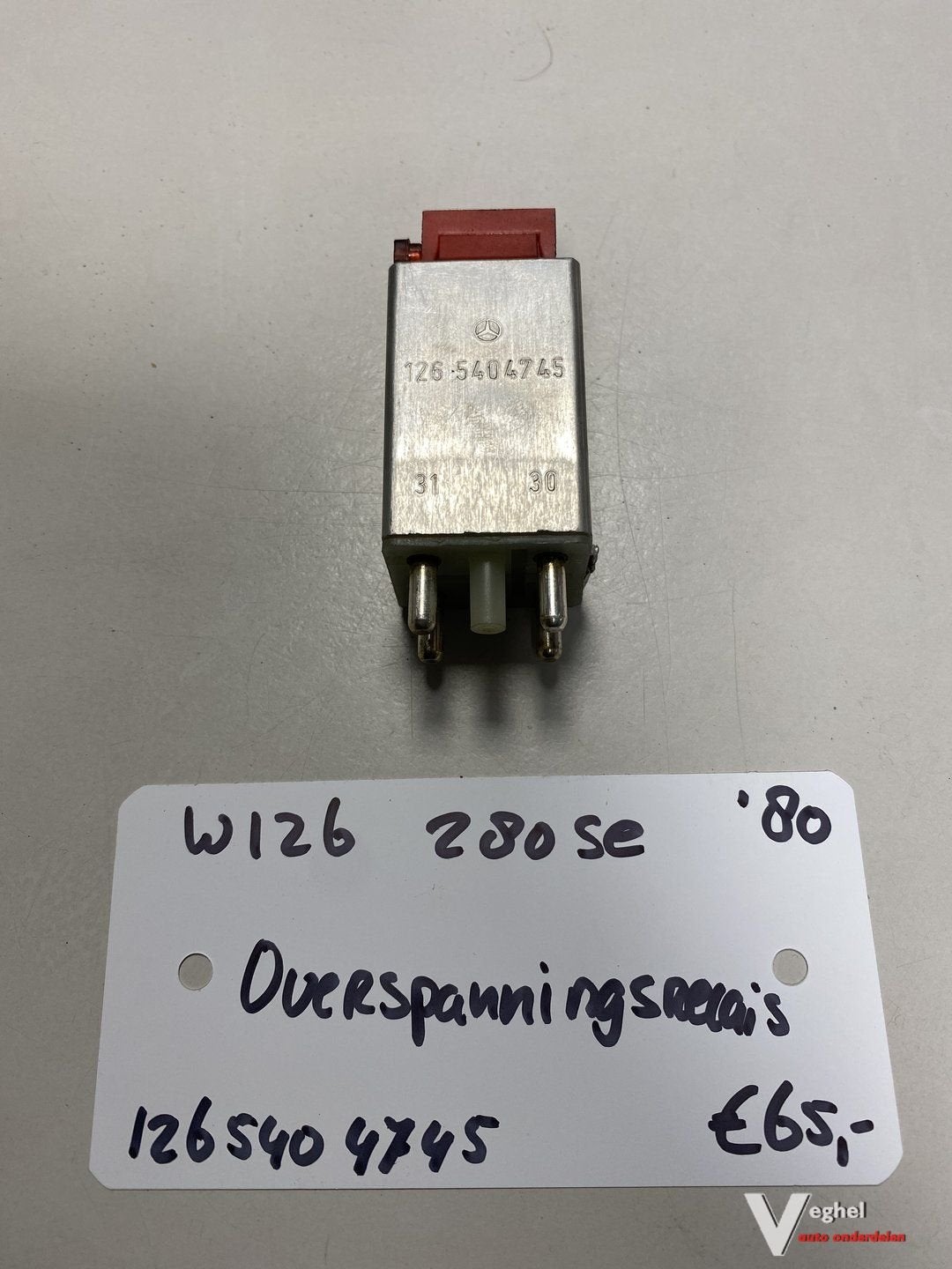 Mercedes W126 280 SE 1980 Overspanningsrelais, Autos : Pièces & Accessoires, -, Utilisé, -, -