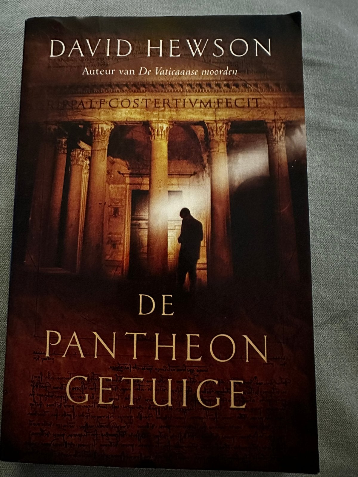 David Hewson - De Pantheon getuige, Boeken, Ophalen, David Hewson