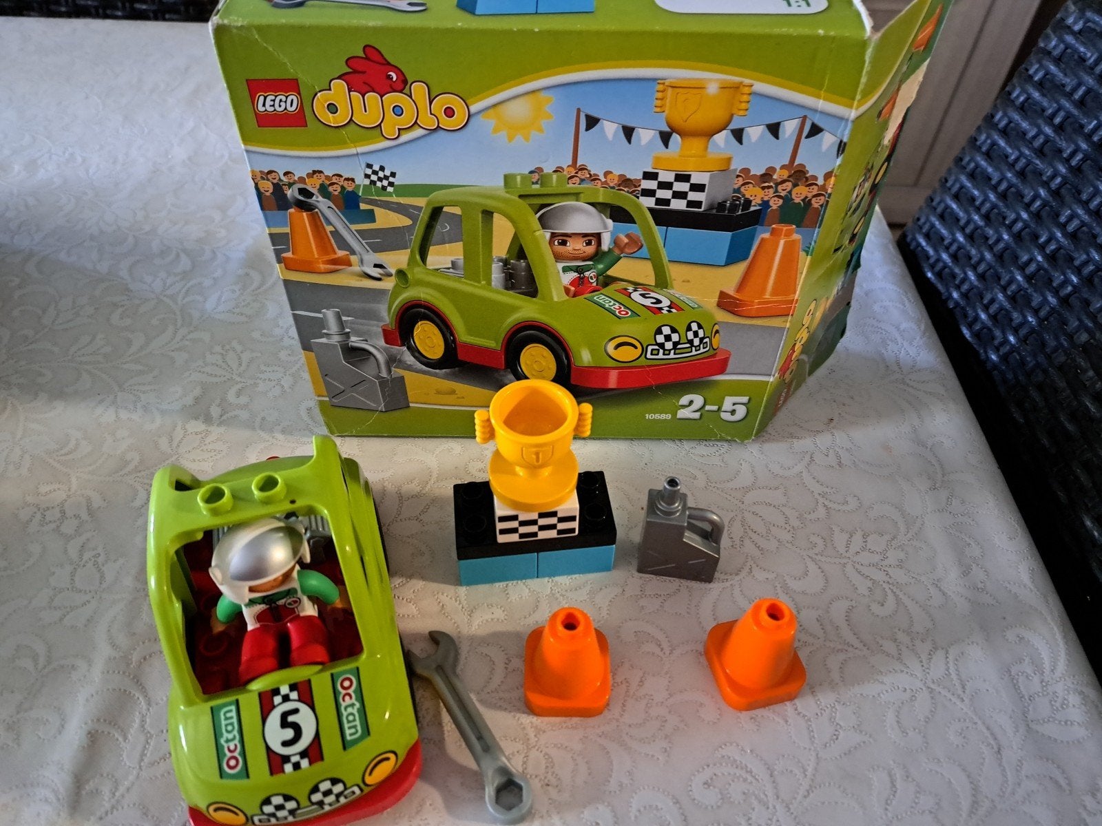 lego duplo 10589 voiture rallye, Enlèvement, Duplo