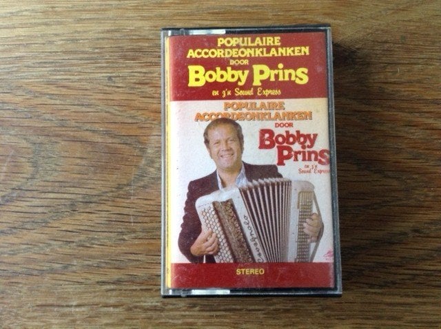 muziekcassette bobby prins, Enlèvement ou Envoi, Autres genres, 1 cassette audio, Originale