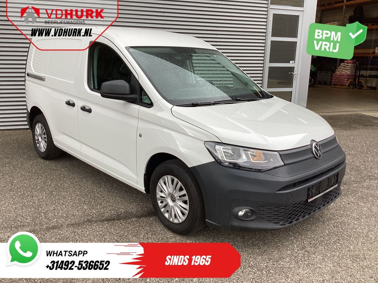 Volkswagen Caddy Cargo 2.0 TDI 100 pk Omvormer/ Sortimo/ Cru, Autos, Camionnettes & Utilitaires, Achat, Entreprise, Boîte manuelle