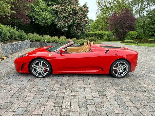 Ferrari F430 Spider F1 + 1 jaar Ferrari garage garantie, Auto's, Dealer onderhouden, Beige, Leder, Particulier