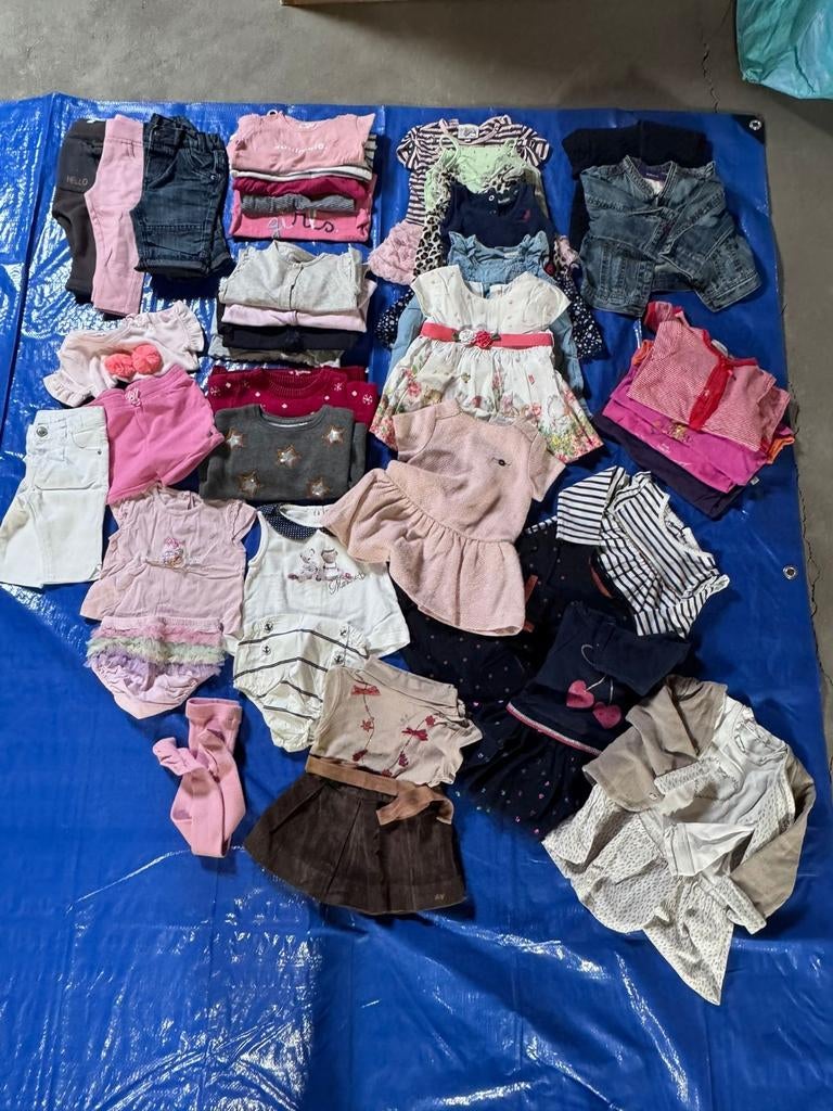 Babykledij pakket maat 74  42stuks, Ophalen