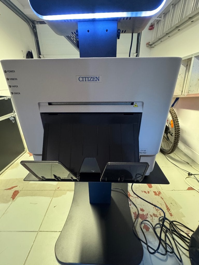 Nieuwe  Citizen CY-02 dye-sublimatie-technologie fotoprinter, Ophalen, Zo goed als nieuw, Fotoprinter