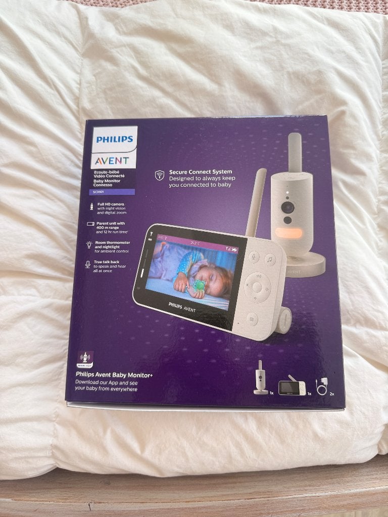 Babyfoon Philips Avent, Enlèvement, Neuf, 250 mètres ou plus, Caméra