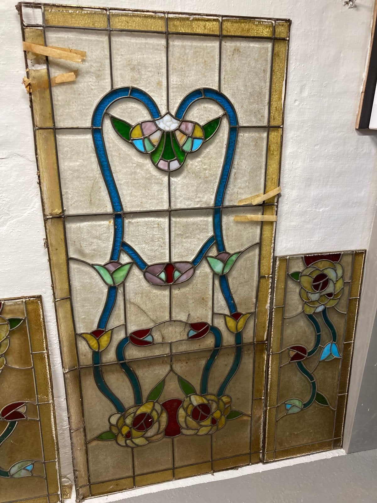 Glas in lood, Doe-het-zelf en Bouw, Ophalen, Gebruikt, Glas in lood