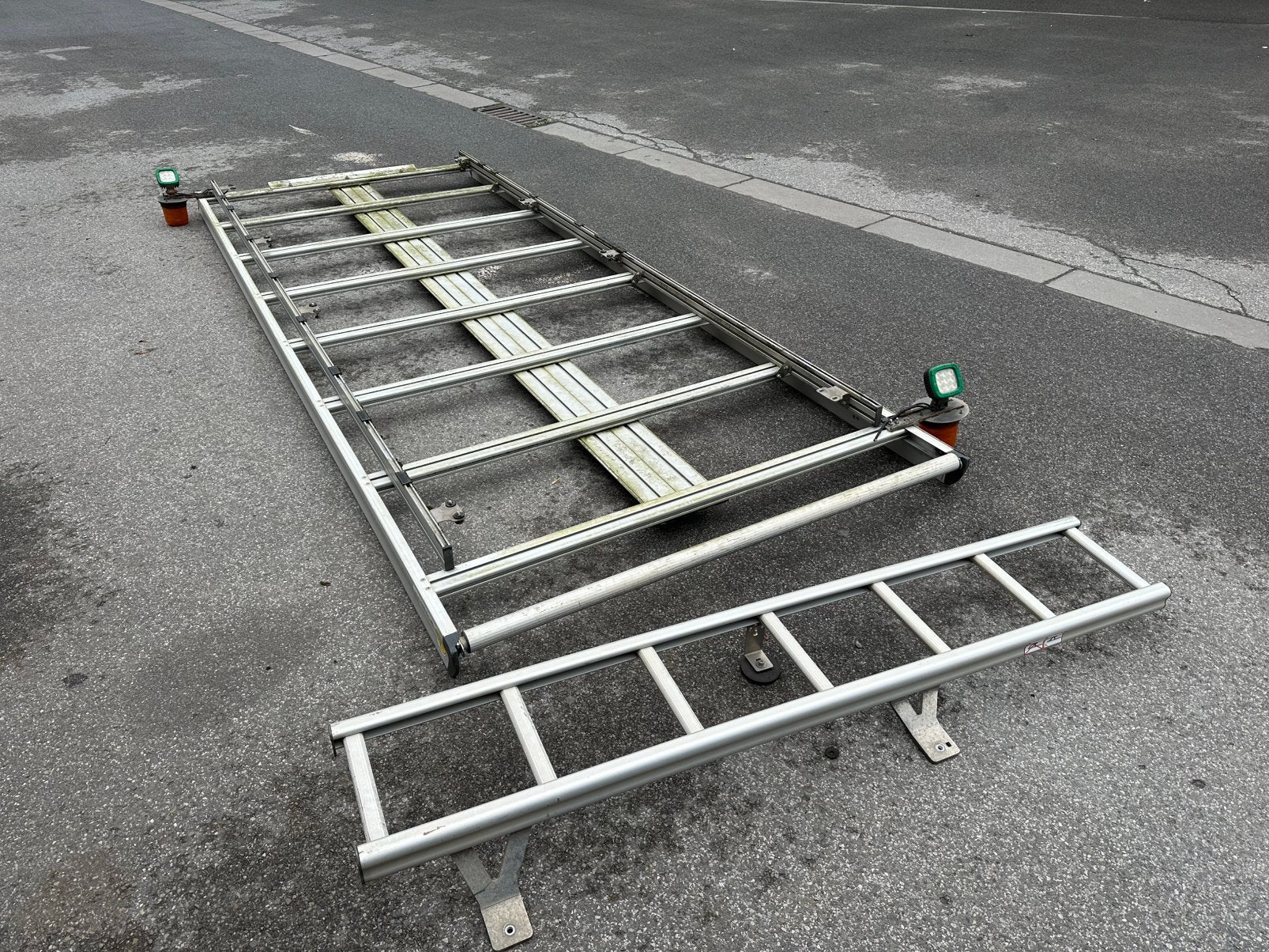 Galerie de toit l3 h3 renault master 2016, Enlèvement ou Envoi, Comme neuf, Échelle