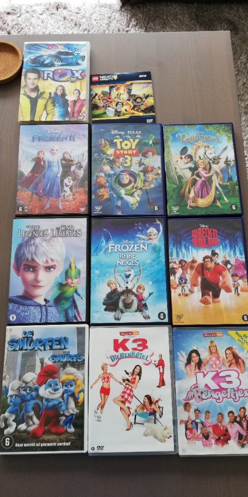 Dvd's voor kinderen, Cd's en Dvd's, Ophalen, Gebruikt, Overige genres, Vanaf 6 jaar