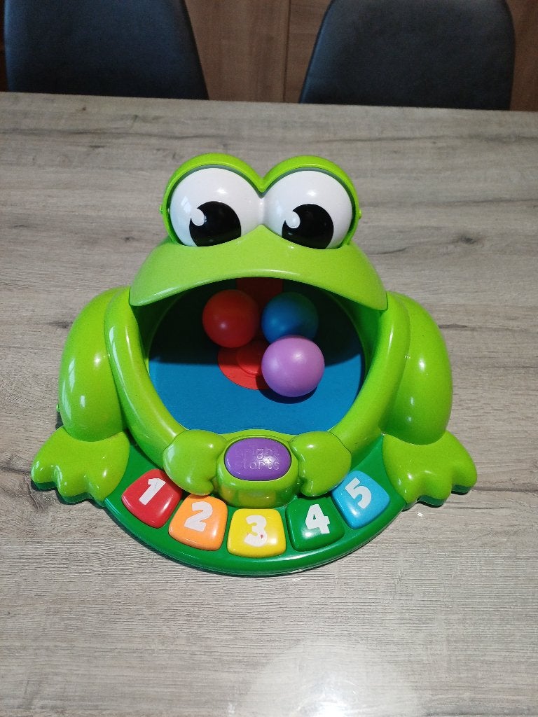 kikkerspel speelgoed met geluid en muziek, Kinderen en Baby's, Ophalen, Zo goed als nieuw, Overige typen, Met geluid