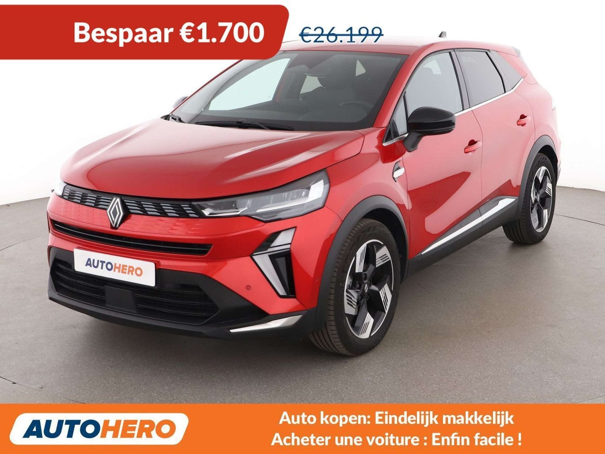 Renault Symbioz 1.6 E-Tech Full Hybrid Techno (bj 2025), Gebruikt, Zwart, 1498 kg, 105 kW