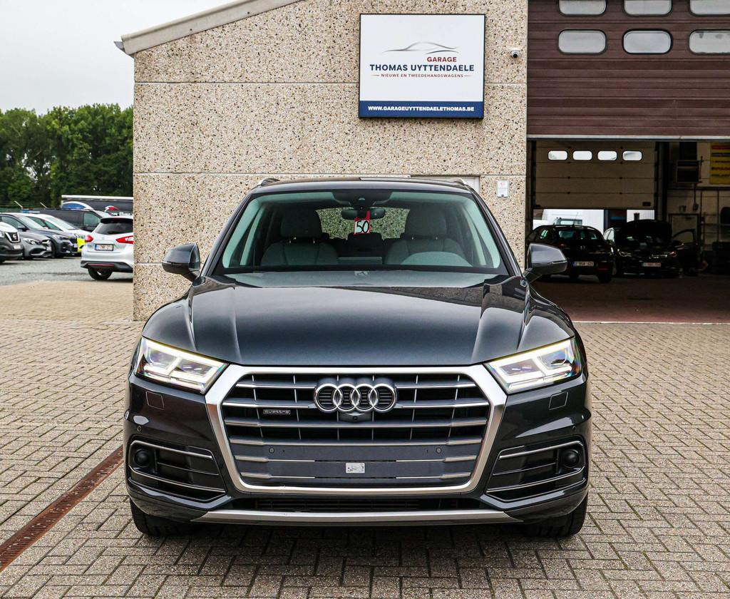Audi Q5 QUATTRO*LEDER*STUUR+ZETELVERWARMING*NIEUWSTAAT*, Auto's, Lichtsensor, Gebruikt, Euro 6, 4 cilinders