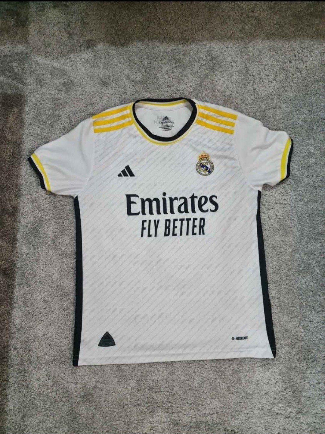 Real madrid Bellingham, Ophalen, Maat 46 (S) of kleiner, Wit