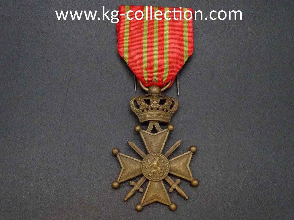 Belgisch Oorlogskruis wo1, Verzamelen, Ophalen of Verzenden, Overige soorten, Lintje, Medaille of Wings