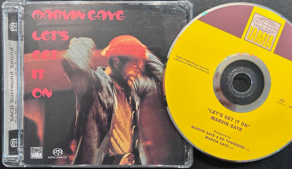 MARVIN GAYE - Let's get it on ( SACD ), Cd's en Dvd's, Cd's | R&B en Soul, Zo goed als nieuw, Soul of Nu Soul, Verzenden