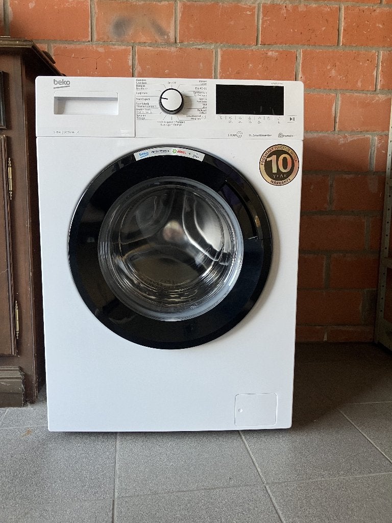 wasmachine Beko, Electroménager, Lave-linge, 1200 à 1600 tours, 6 à 8 kg, 85 à 90 cm, Comme neuf