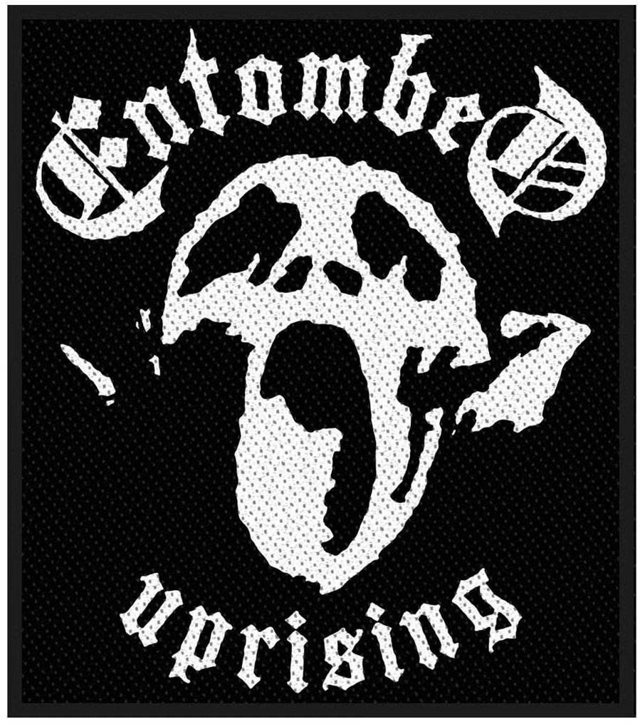 Entombed - Uprising - patch officiële merchandise, Ophalen of Verzenden, Nieuw