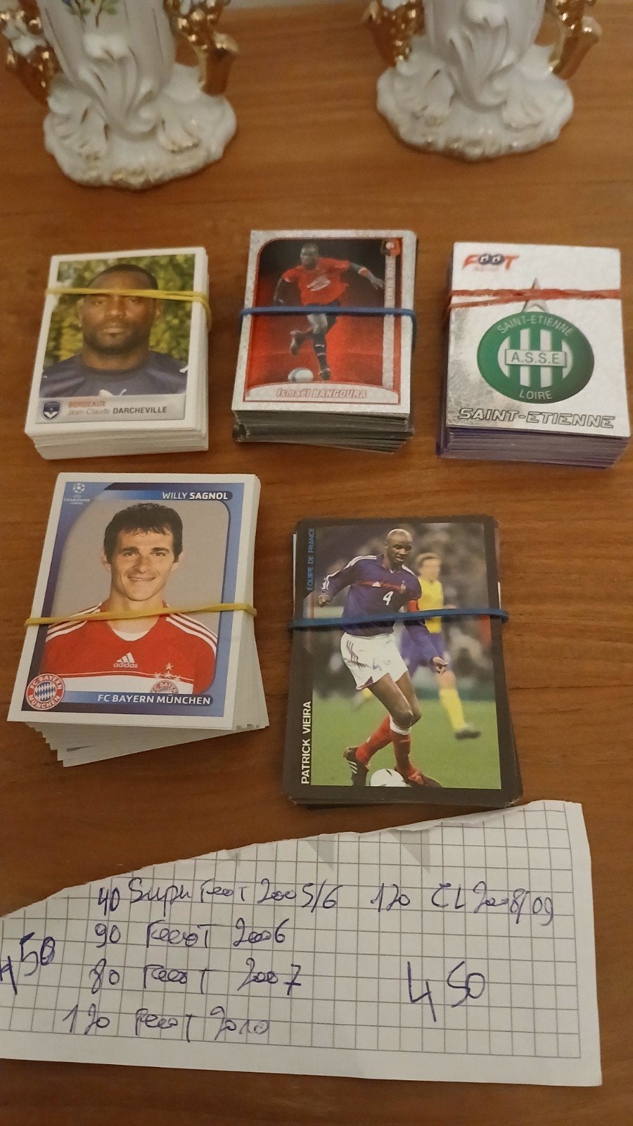 Panini lot foot Frankrijk, Ophalen of Verzenden, Nieuw, Meerdere stickers
