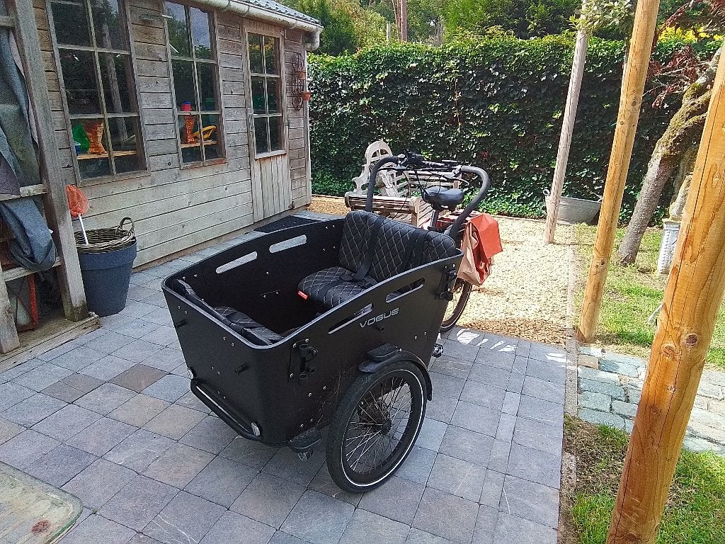 Vogue ebike driewiel bakfiets zgst, Ophalen, Gebruikt, 3 kinderen, Elektrisch