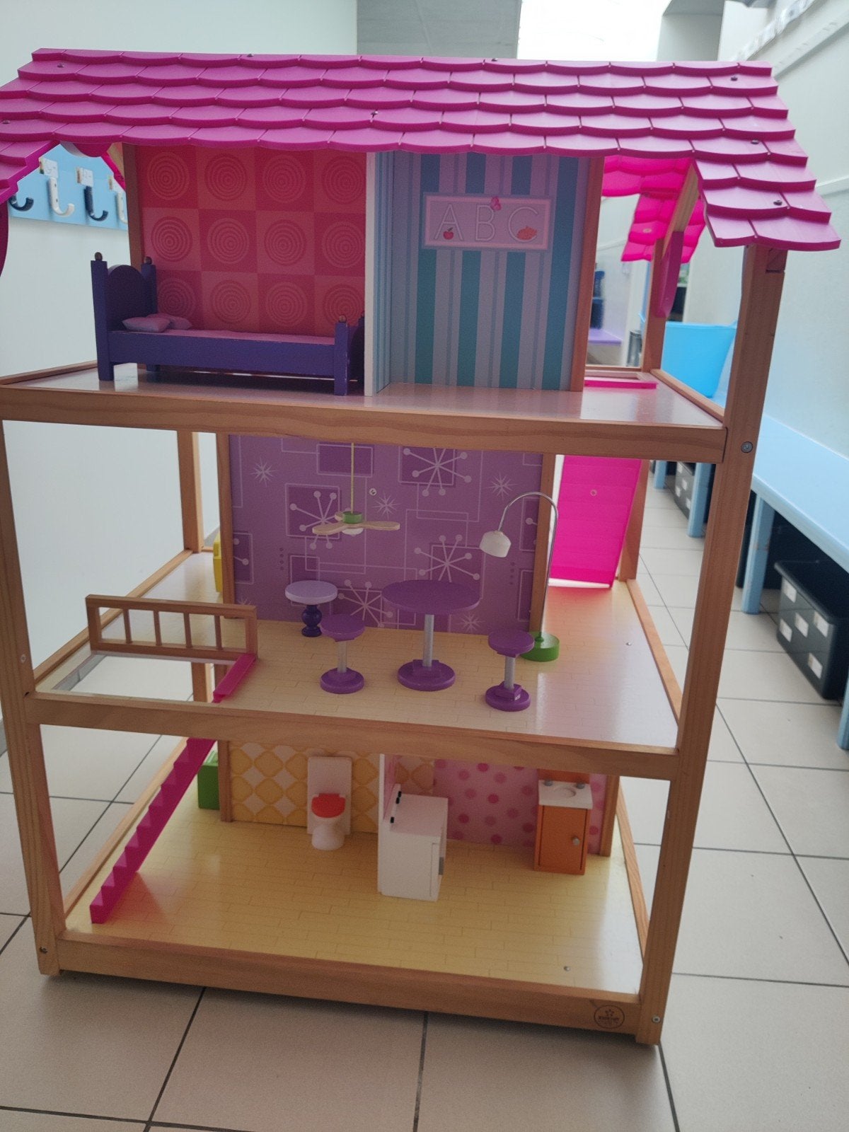 poppenhuis barbiehuis, Kinderen en Baby's, Ophalen, Poppenhuis