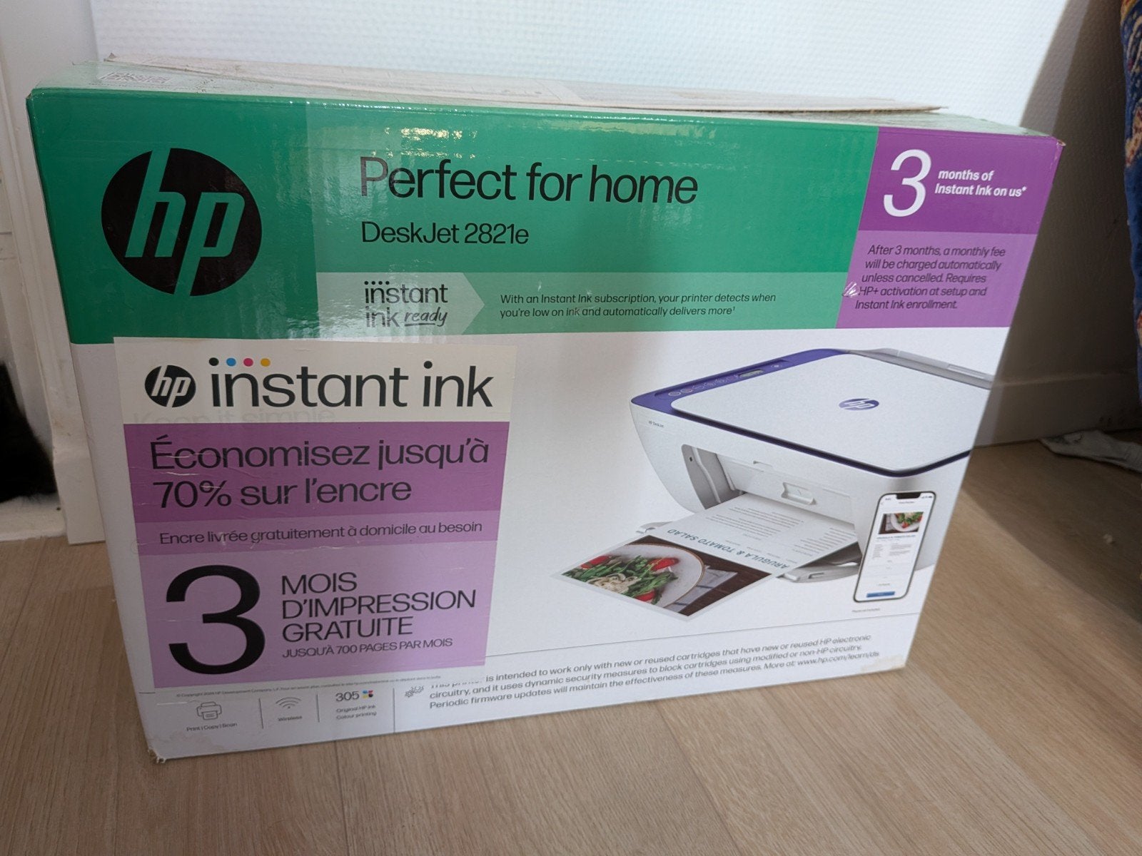 Imprimante tout-en-un HP DeskJet 2821e, Informatique & Logiciels, Imprimantes, Enlèvement ou Envoi, Imprimante