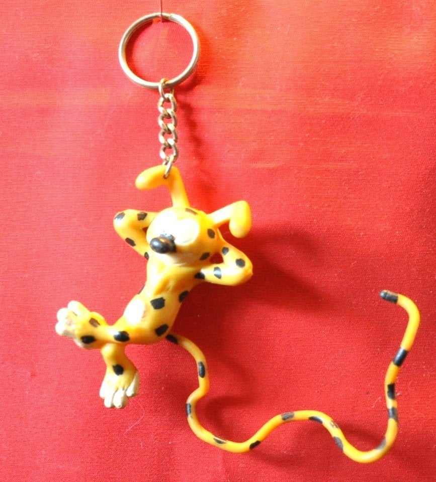 porte clé vintage marsupilami modèle 4, Enlèvement ou Envoi, Utilisé, Peluche ou Figurine