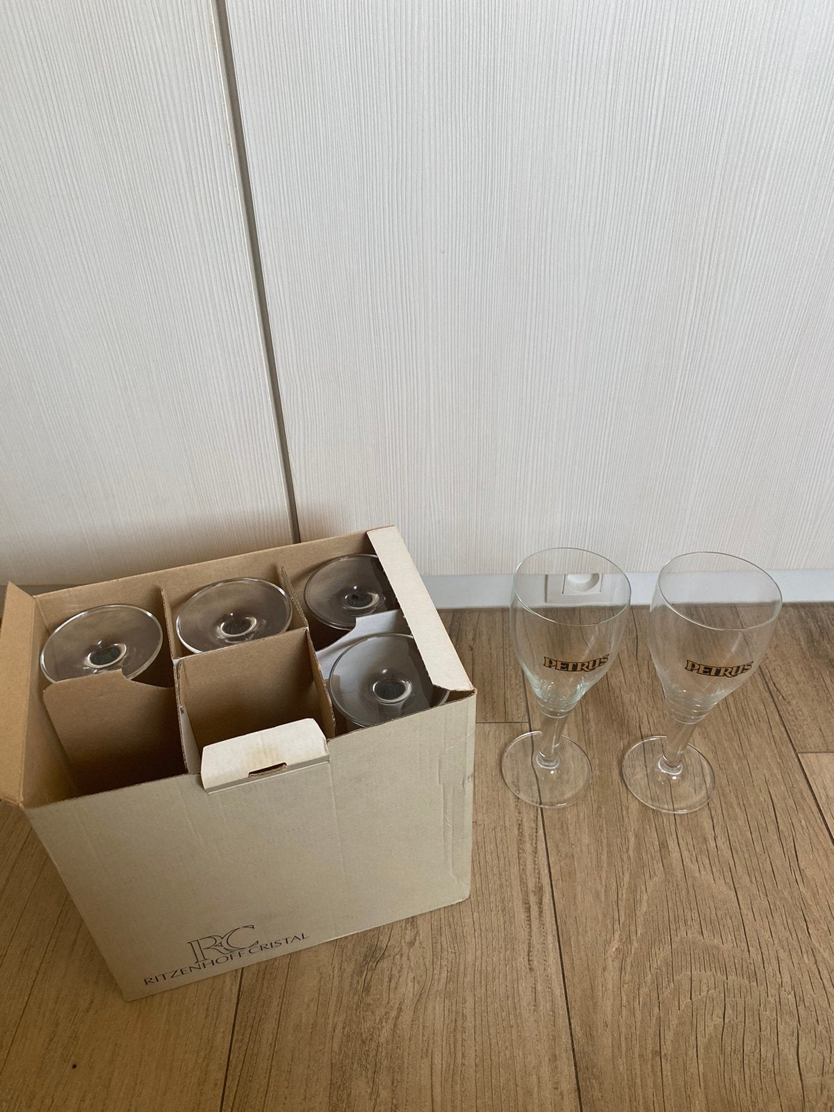 NIEUW! 6 kristal bierglazen: PER STUK €2, Collections, Enlèvement