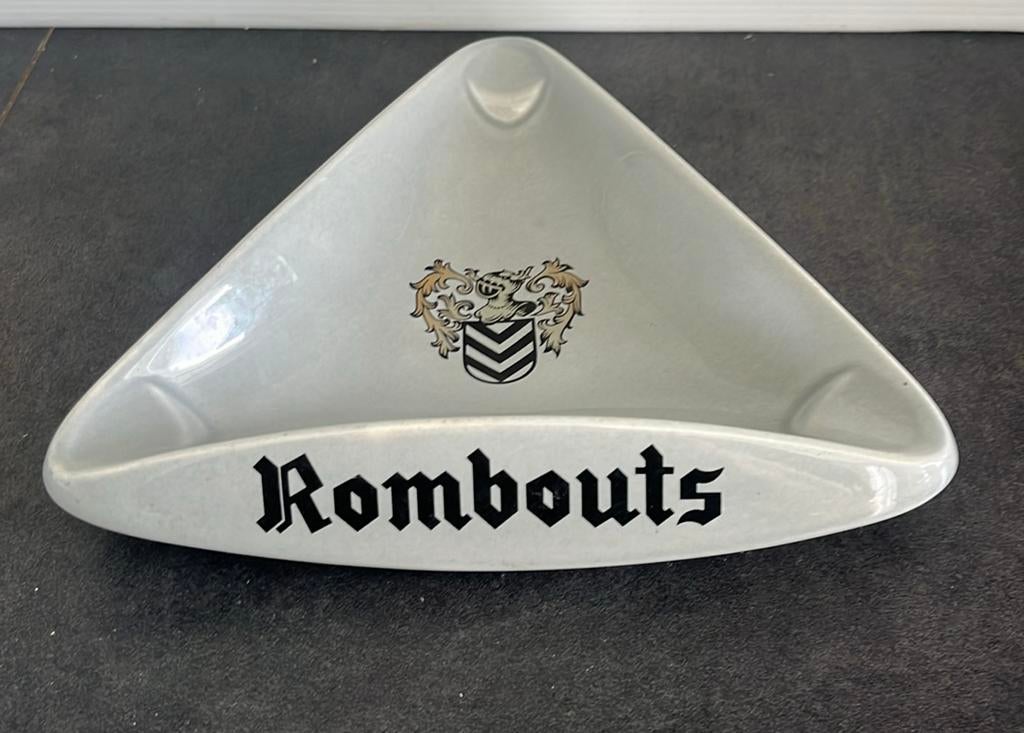 Villeroy & Bich asbak - reclame voor Rombouts, Antiek en Kunst, Ophalen