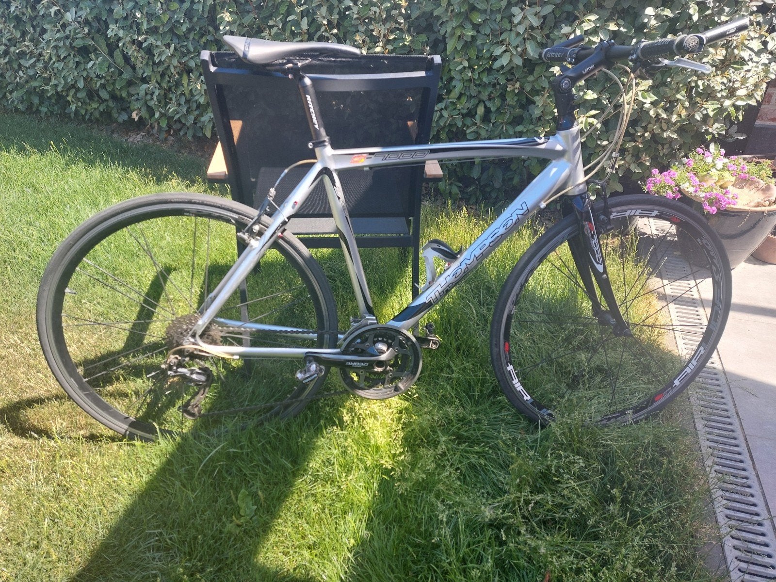 Thompson sportfiets., Ophalen