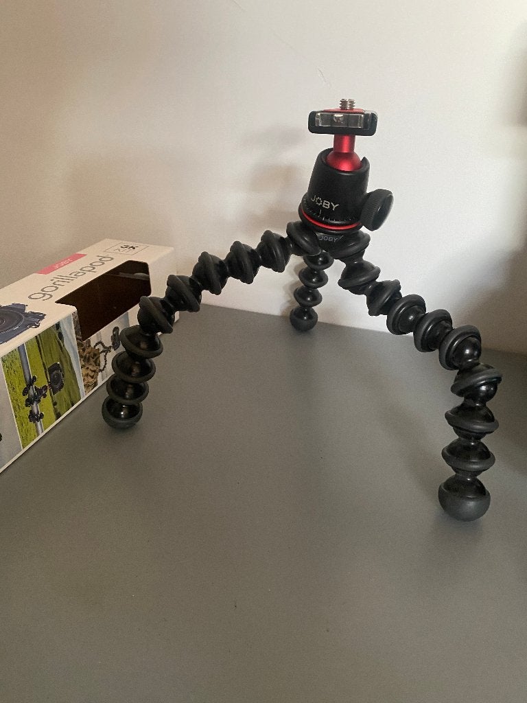 Joby 3K Kit gorilla pod, TV, Hi-fi & Vidéo, Joby, Enlèvement ou Envoi, Avec niveau à bulle, Utilisé