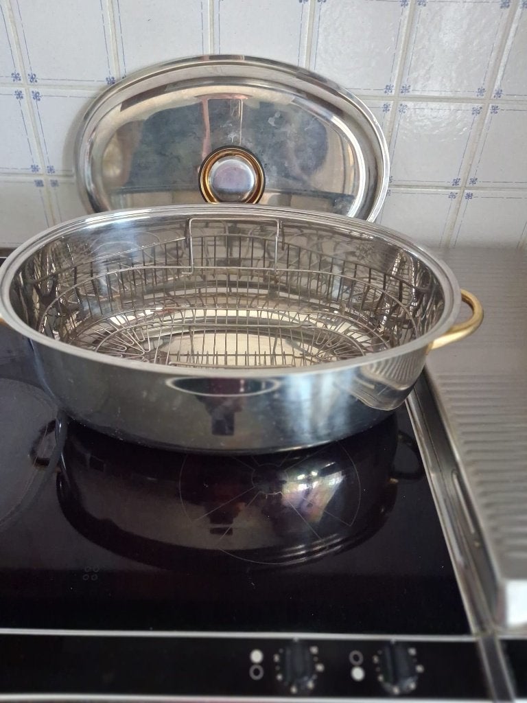 Pot pocheren grote zalm, Inox, Enlèvement, Utilisé, Autres marques