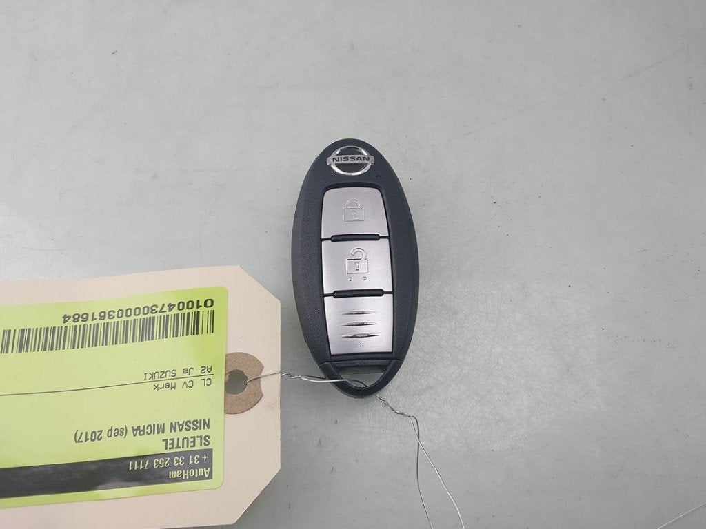 SLEUTEL Nissan Micra (K14) (01-2016/06-2025), Auto-onderdelen, Overige Auto-onderdelen, Nissan, Gebruikt