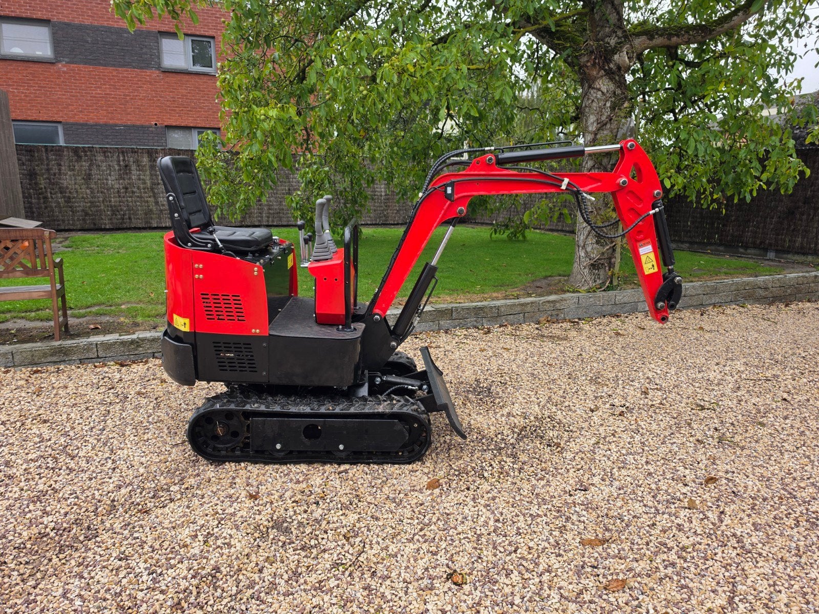 mini graafmachine 1000kg, Articles professionnels, Enlèvement, Excavatrice