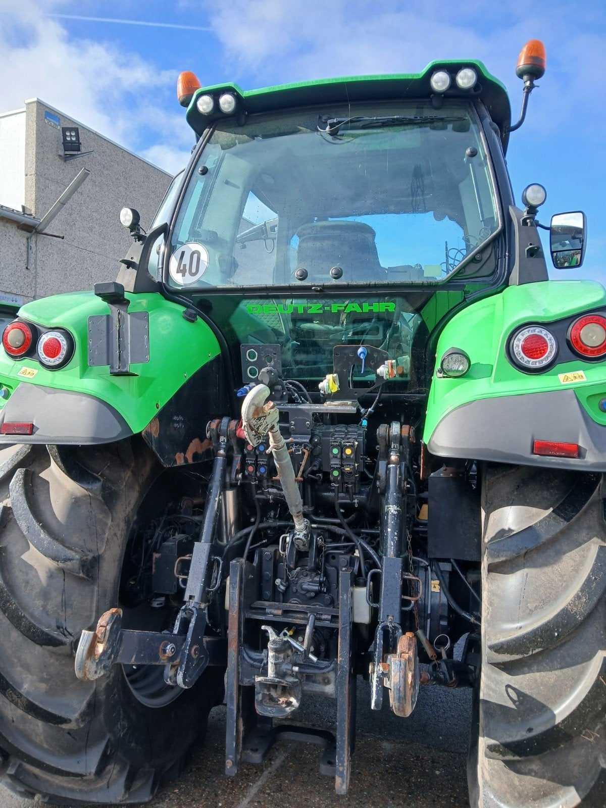 deutz fahr agrotron 6205 rc shift, Ophalen
