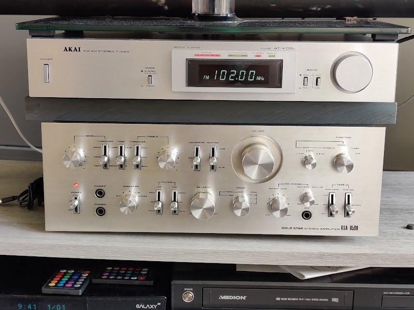 Akai AT-K-03L TUNER, Audio, Tv en Foto, Ophalen, Gebruikt