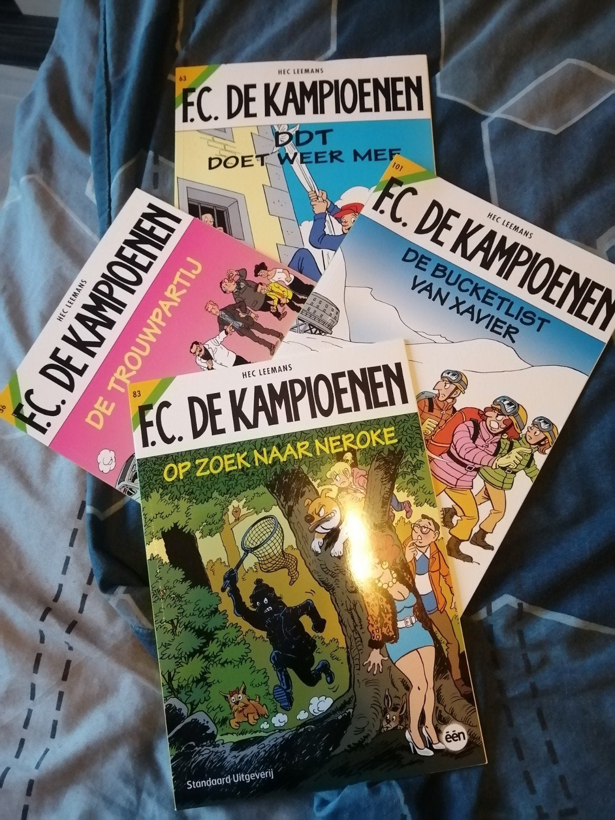 FC DE KAMPIOENEN stripverhalen, Livres, Enlèvement